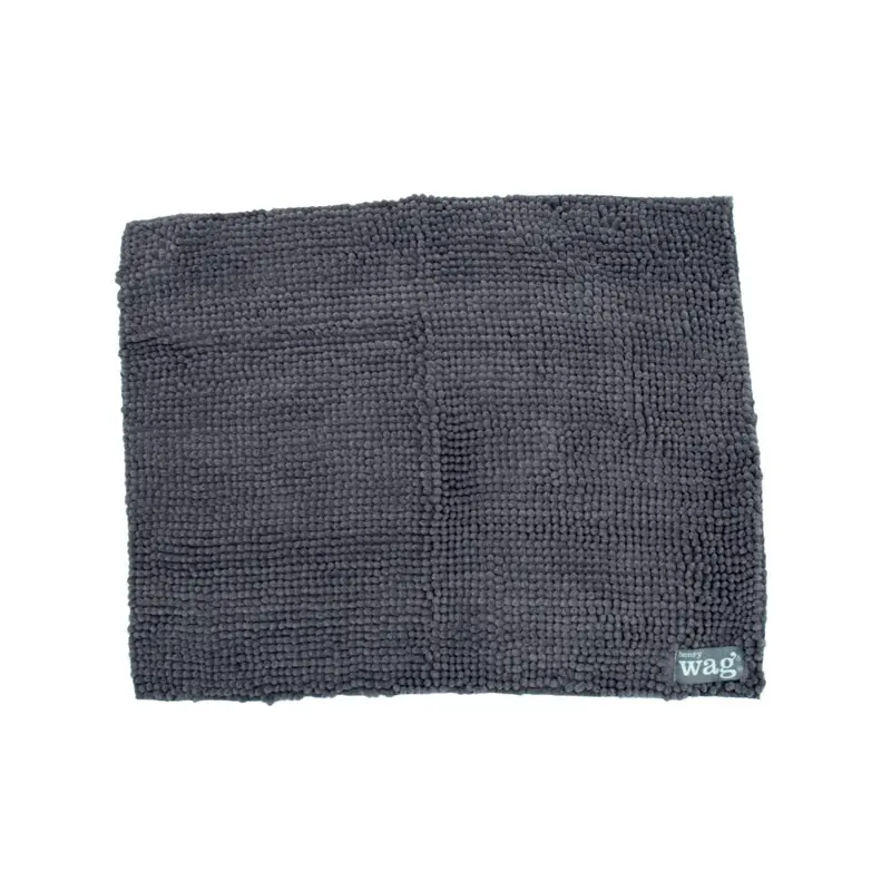 Henry Wag Grey/Blue (M, ) Noodles Microfibre Dog Mat