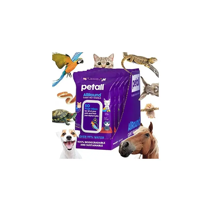 Petall Allround Giant Pet Towels (6 X 50) Size 6