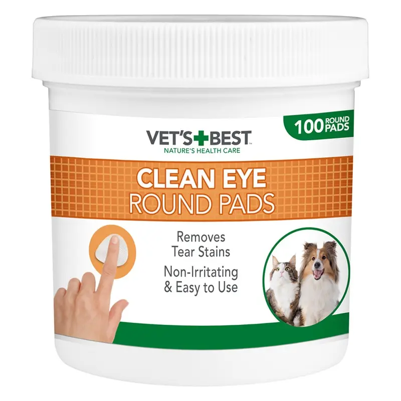 Vets Best Eye Cleansing Wipes For Dogs 100 Disposable Wipes
