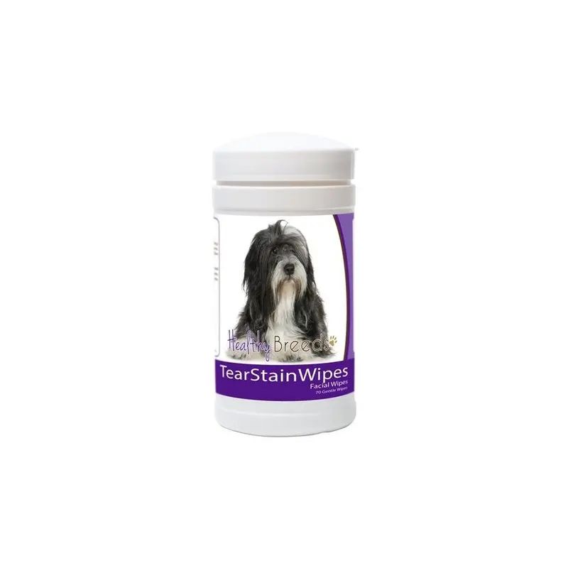 Healthy Breeds 840235152118 Lhasa Apso Tear Stain Wipes