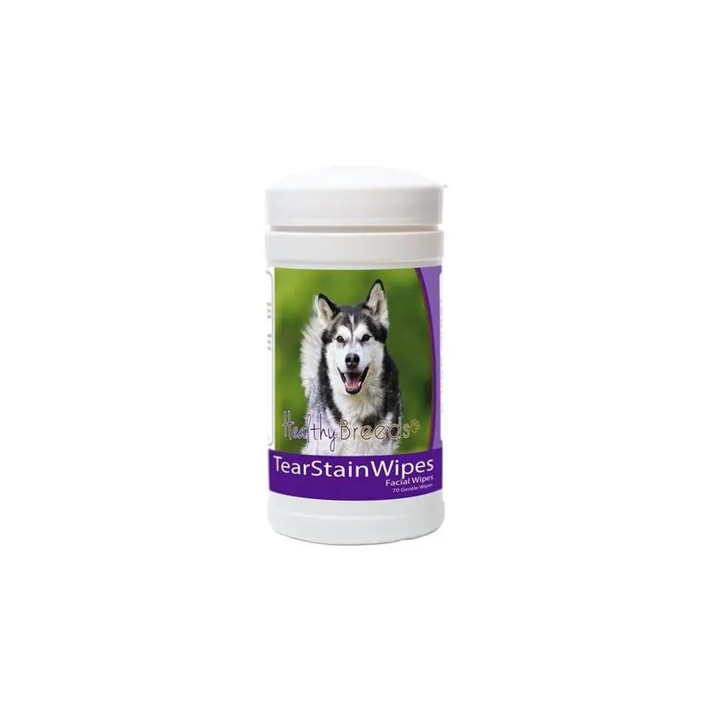 Healthy Breeds 840235152101 Alaskan Malamute Tear Stain Wipes
