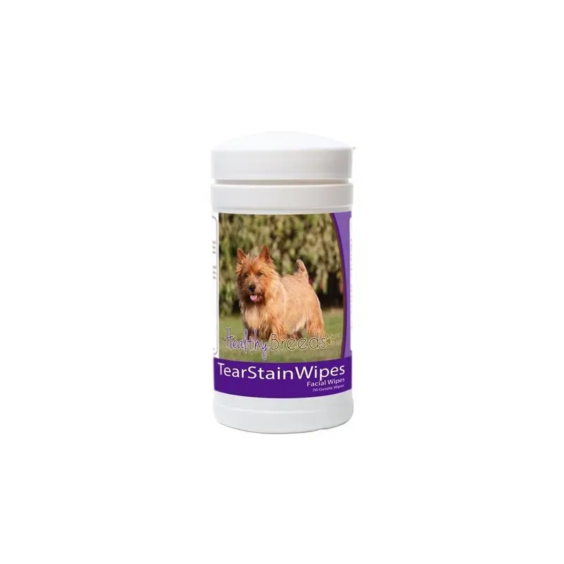 Pamperedpets Norwich Terrier Tear Stain Wipes