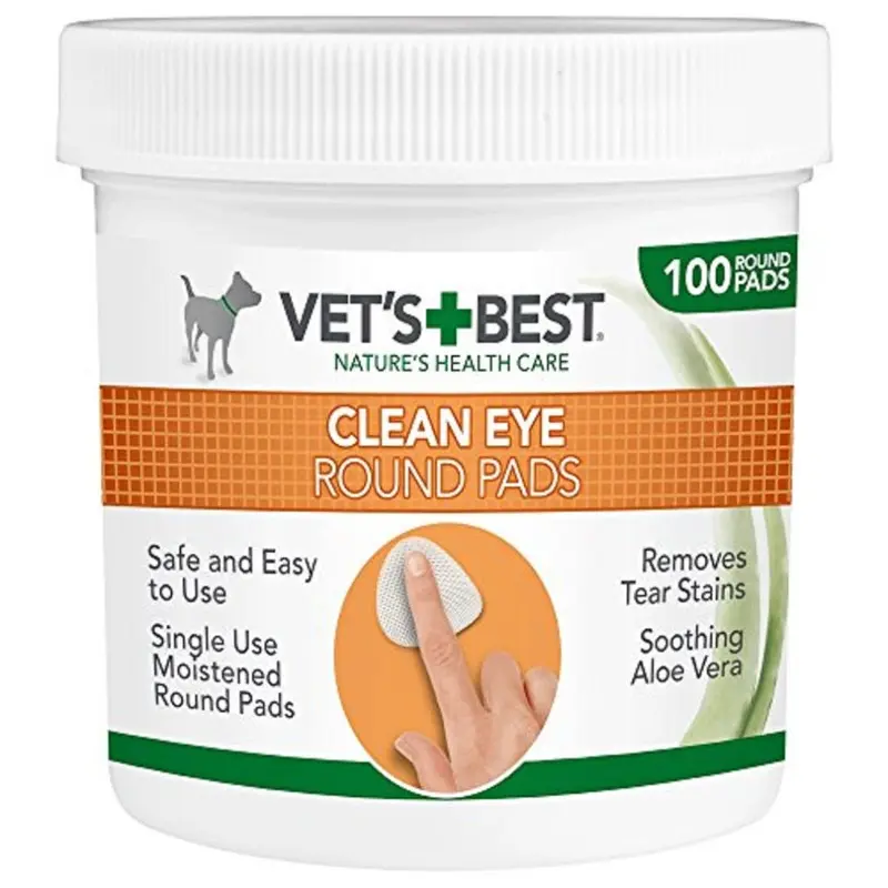 Vets Best Dog Eye Cleansing Pad (Pack Of 100)