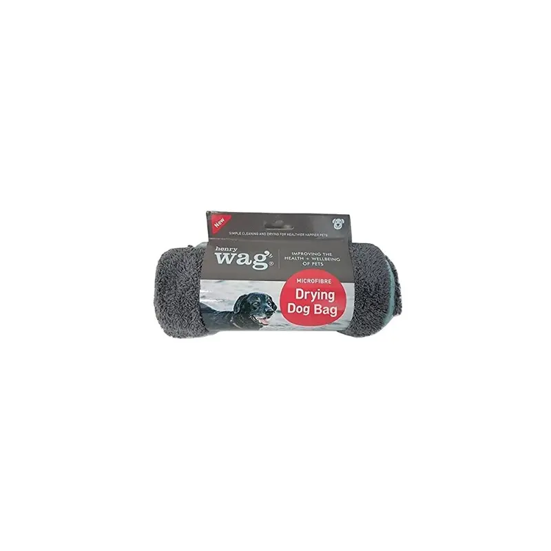 Henry Wag Microfibre Dog Drying Bag Large