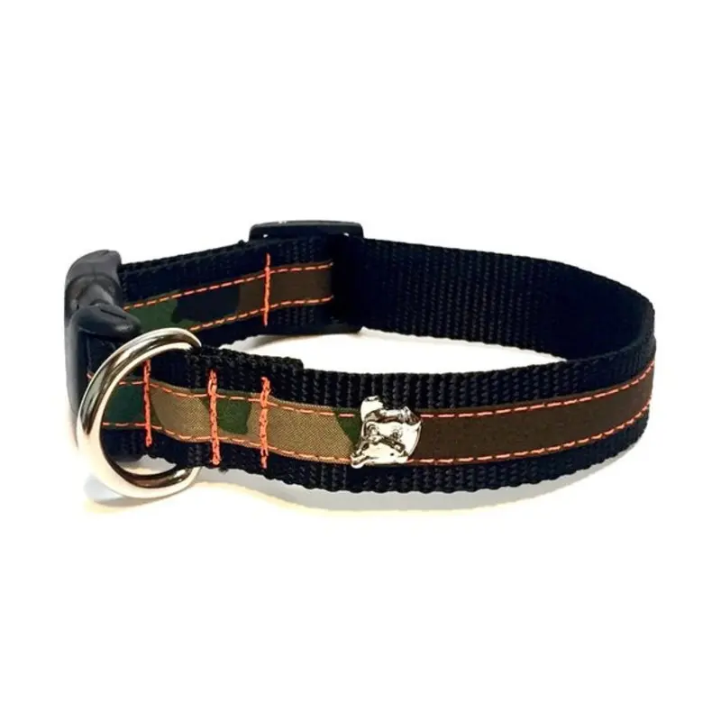 Zoomies City Camouflage Orange Collar