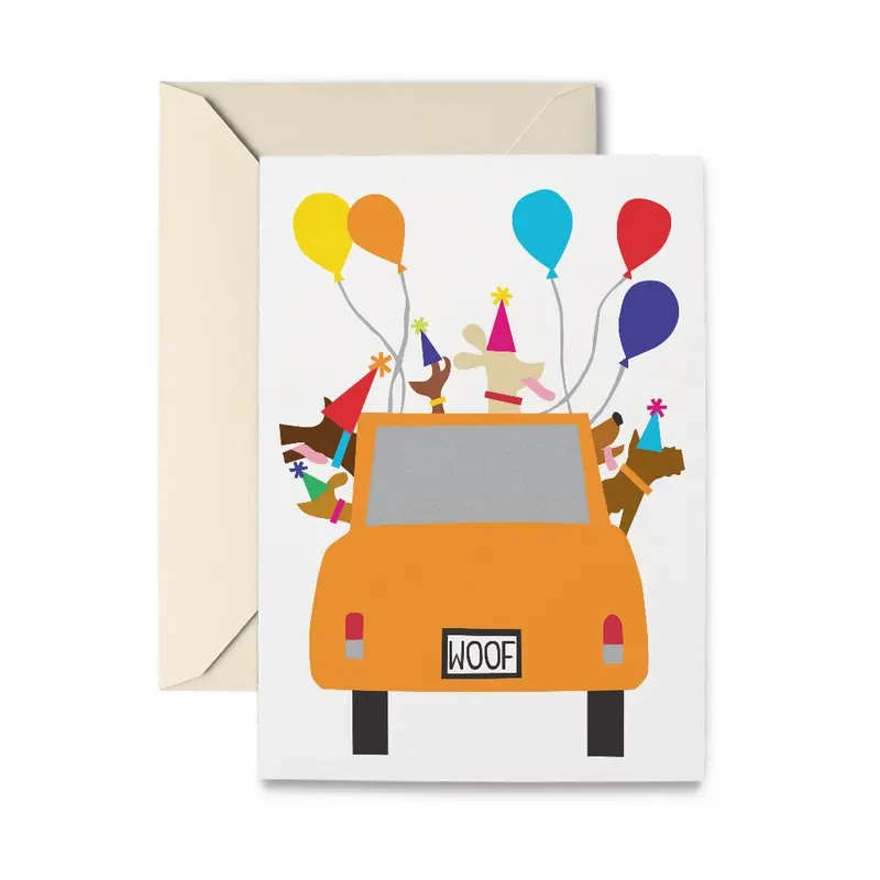 Birthday Gang Greeting Card