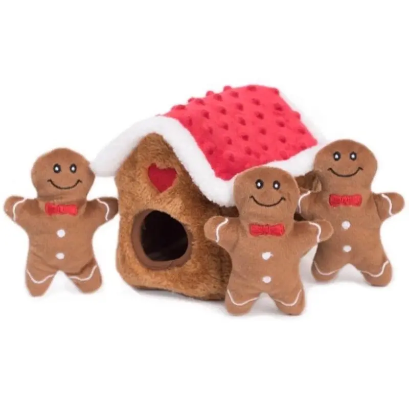 Festive Gingerbread House Toy