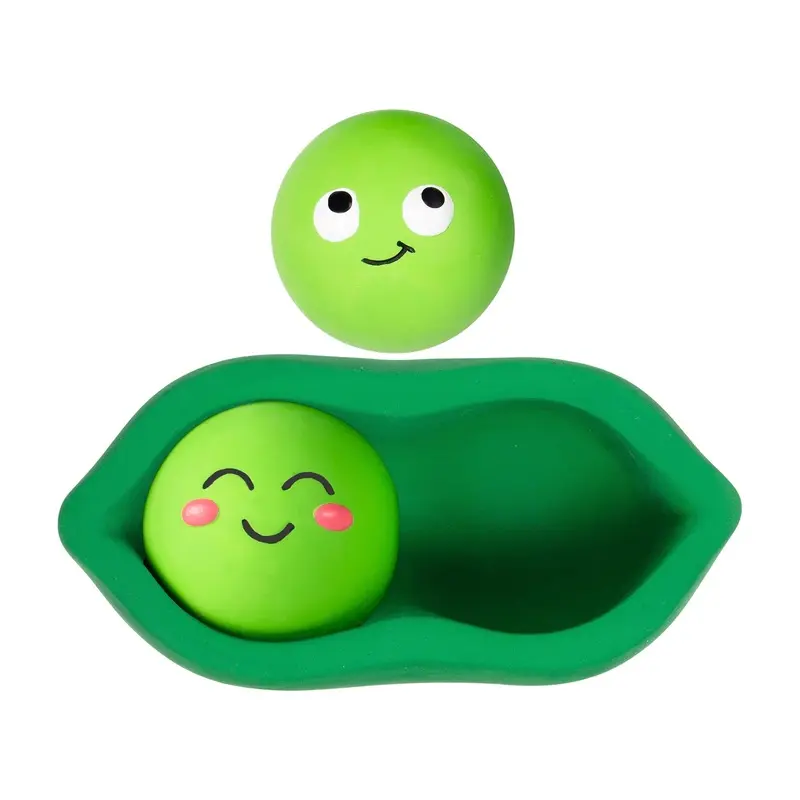 WE COME IN PEAS LATEX TOY