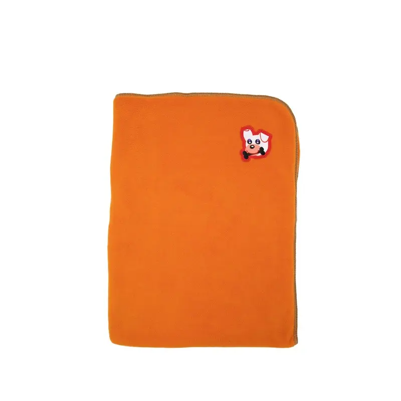 Zoomies Fleece Blanket - Orange