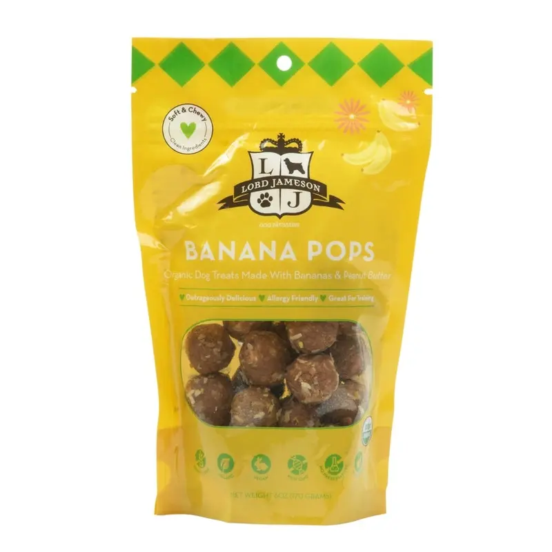 BANANA ORGANIC DOG TREATS