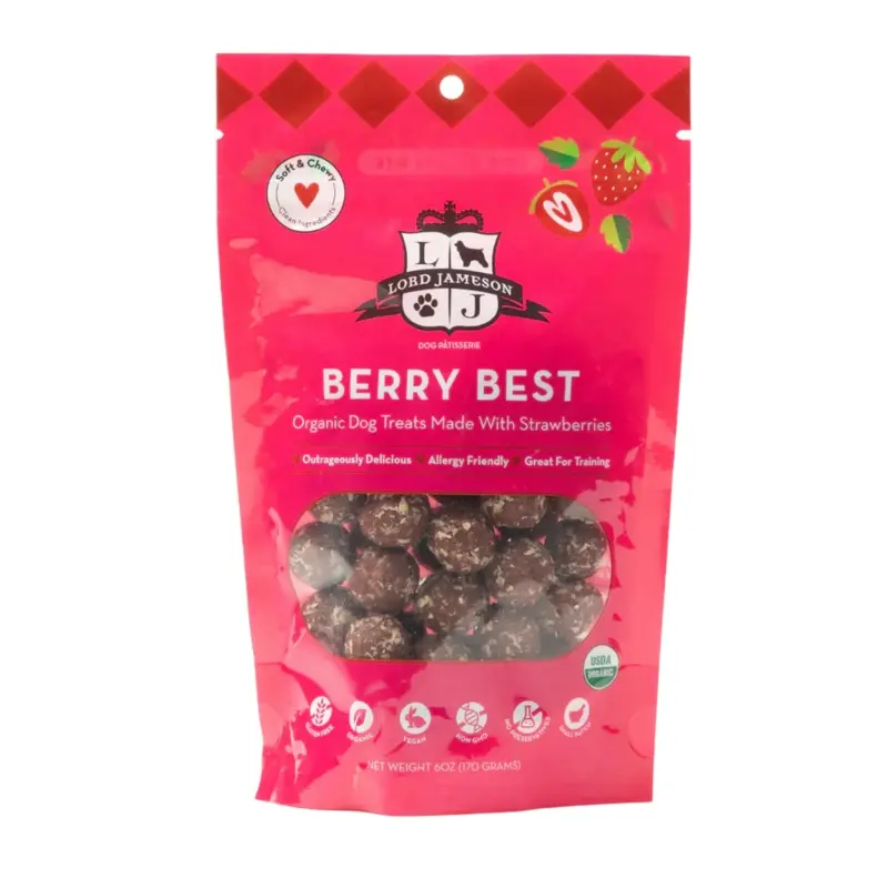 BERRY BEST ORGANIC DOG TREATS