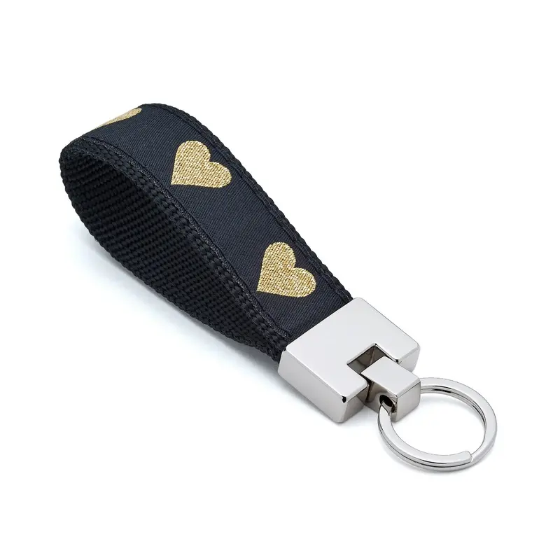 Heart of Gold Key Ring