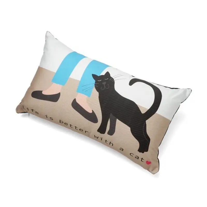 Pillow: Life is Better With a Cat