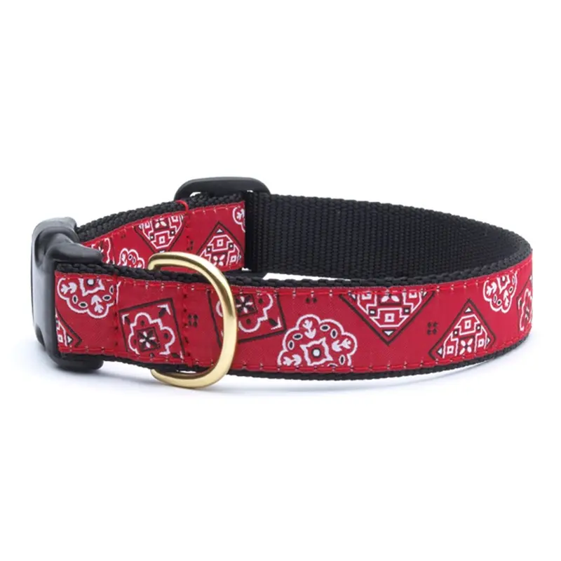 Red Bandana Dog Collar