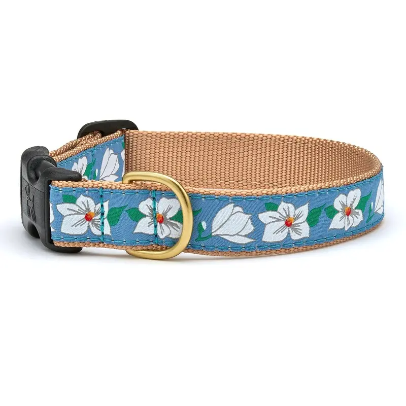 Magnolia Narrow Dog Collar