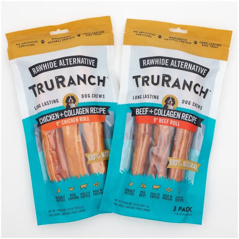 TruRanch 9" Collagen Roll - 3 Pack