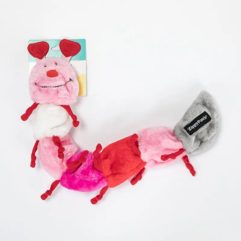 Zippy Paws Valentine's Caterpillar