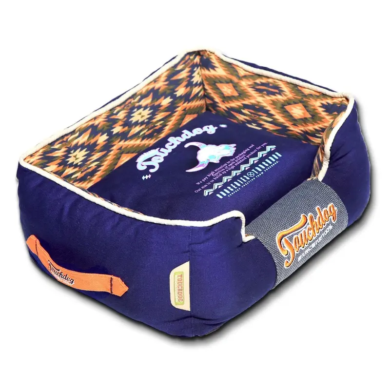 Touchdog 70's Vintage Diamond Dog Bed