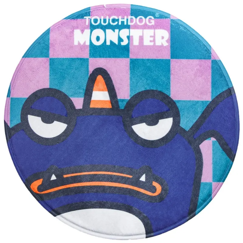 Touchdog Crabby Tooth Monster Cat & Dog Mat