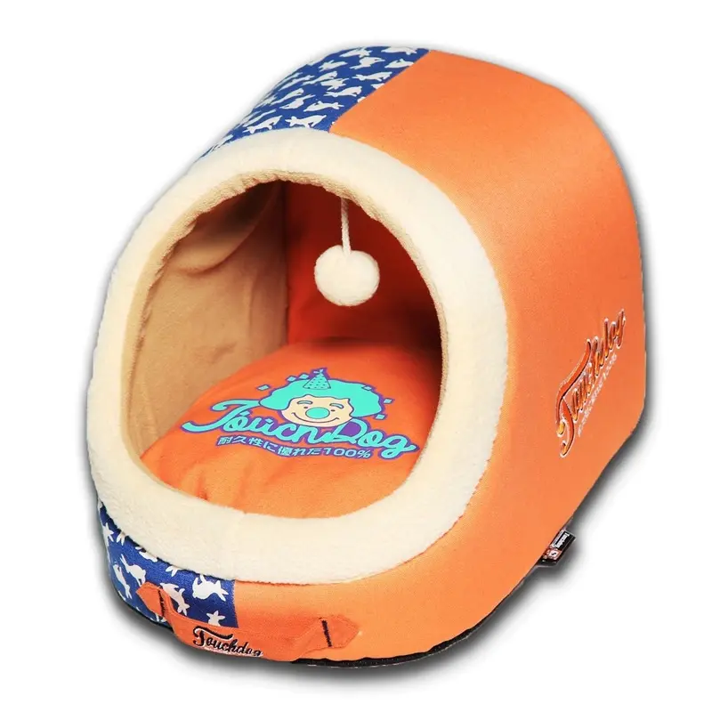 Touchdog Rabbit-Spotted Designer Dog Bed