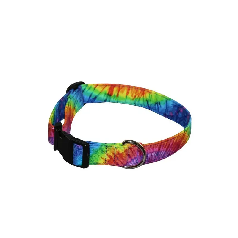 Tie-Dye Burst Dog Collar
