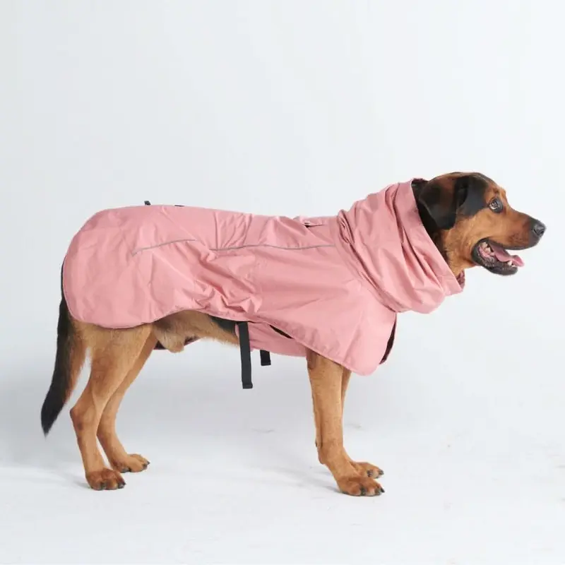 Breatheshield Dog Raincoat - Sea Pink