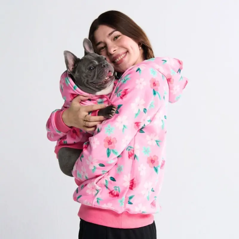 Blossom Human Hoodie - Pink