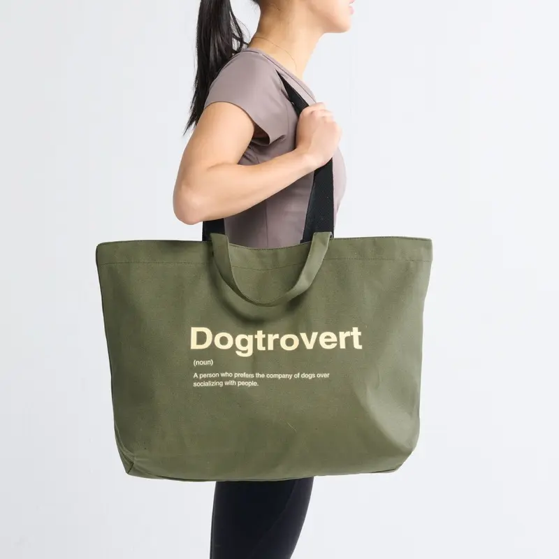 The Dogtrovert Tote Bag