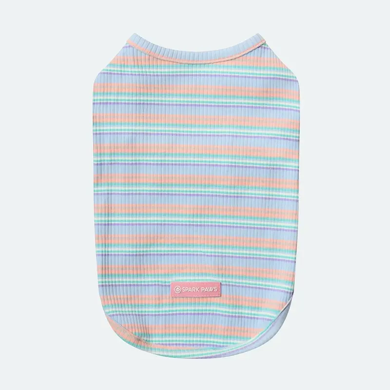 Stripe Shirt - Blue Coral