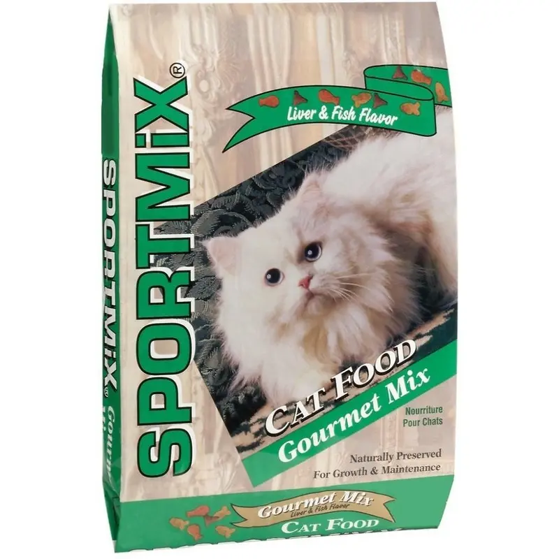 SPORTMiX Gourmet Mix Liver & Fish Flavor Dry Cat Food