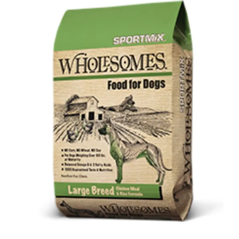 Wholesomes Large Breed Chicken Meal & Rice Formula