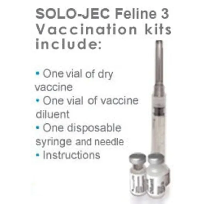 Boehringer Ingelheim  SOLO-JEC Feline 3 Vaccine