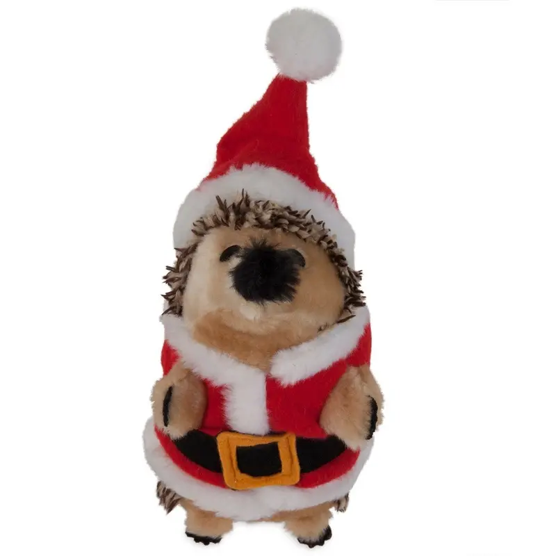 Zoobilee Santa Holiday Heggie Dog Toy