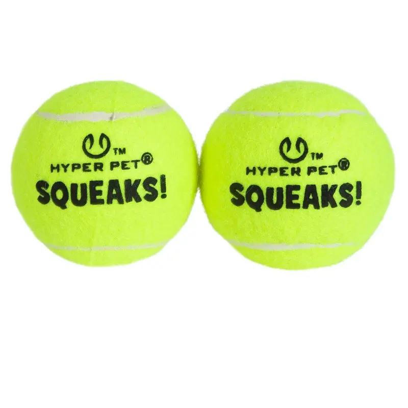 Hyper Pet Squeaks! Tennis Balls With Squeakers