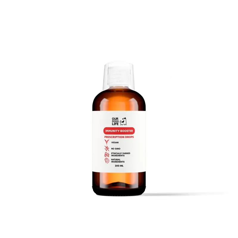Immunity Booster Drops Multivitamin for Dogs