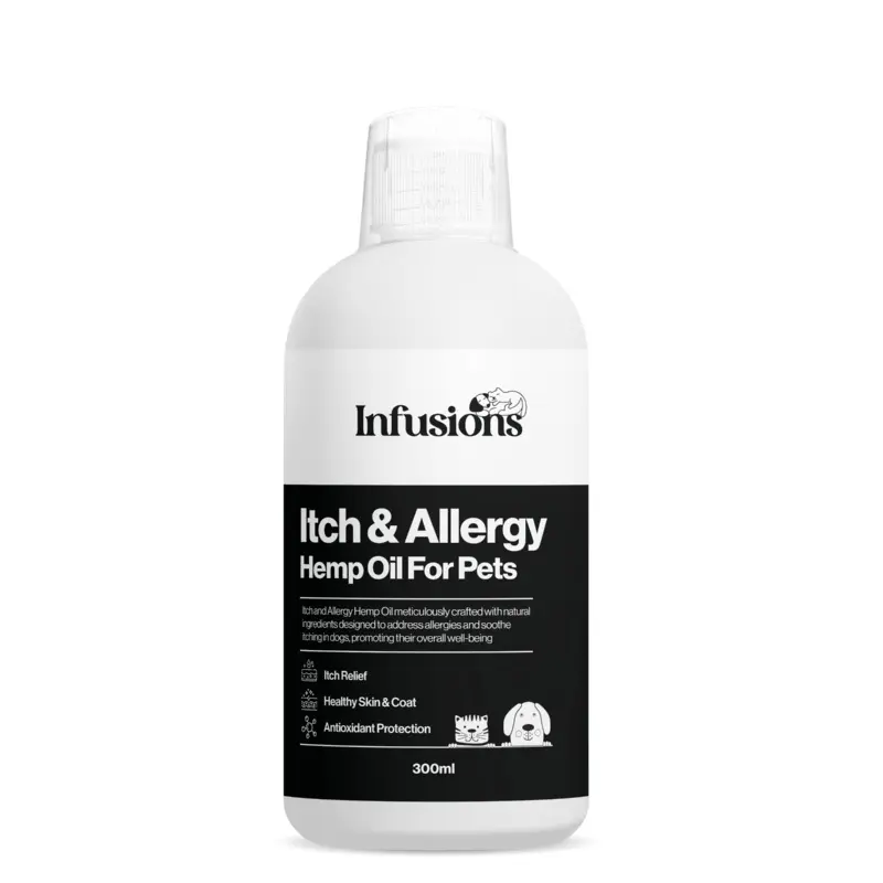 Itch & Allergy Hemp Oil For Pets