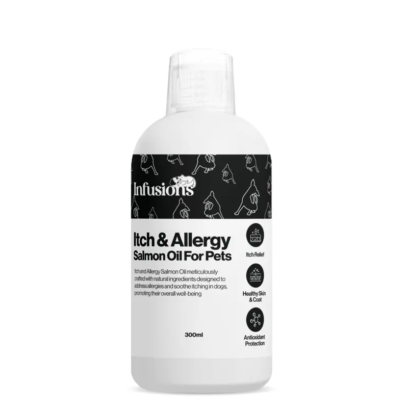 Itch & Allergy Salmon Oil For Pets