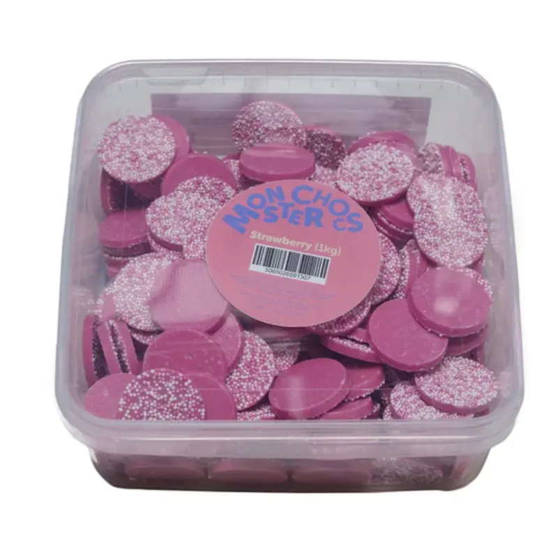 Dog Friendly Giant Chocolate Dog Treats 1Kg (Strawberry)
