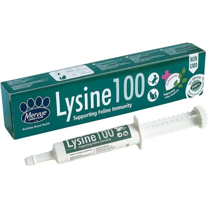 Mervue Lysine 100 Paste for Cats & Kittens