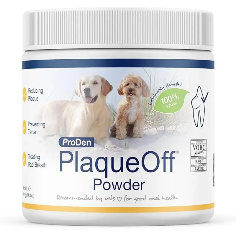 Proden PlaqueOff Powder for Dogs & Cats 420g