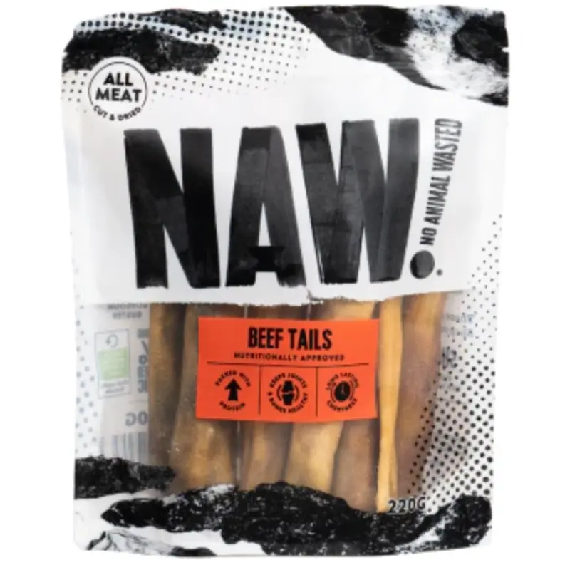 NAW BEEF TAILS (220G)