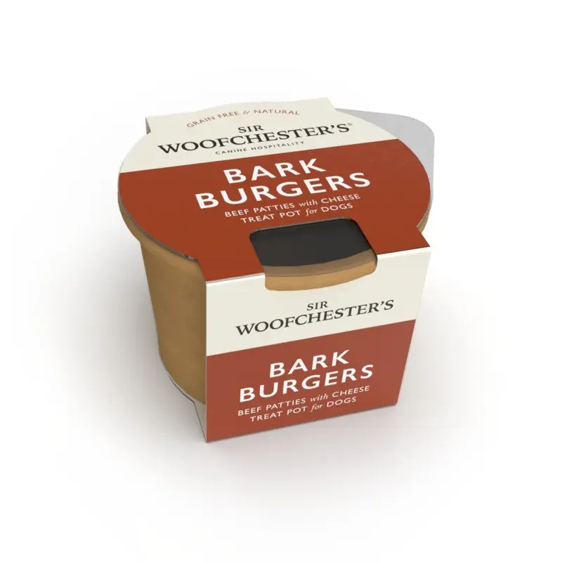 Bark Burgers Treat Pot