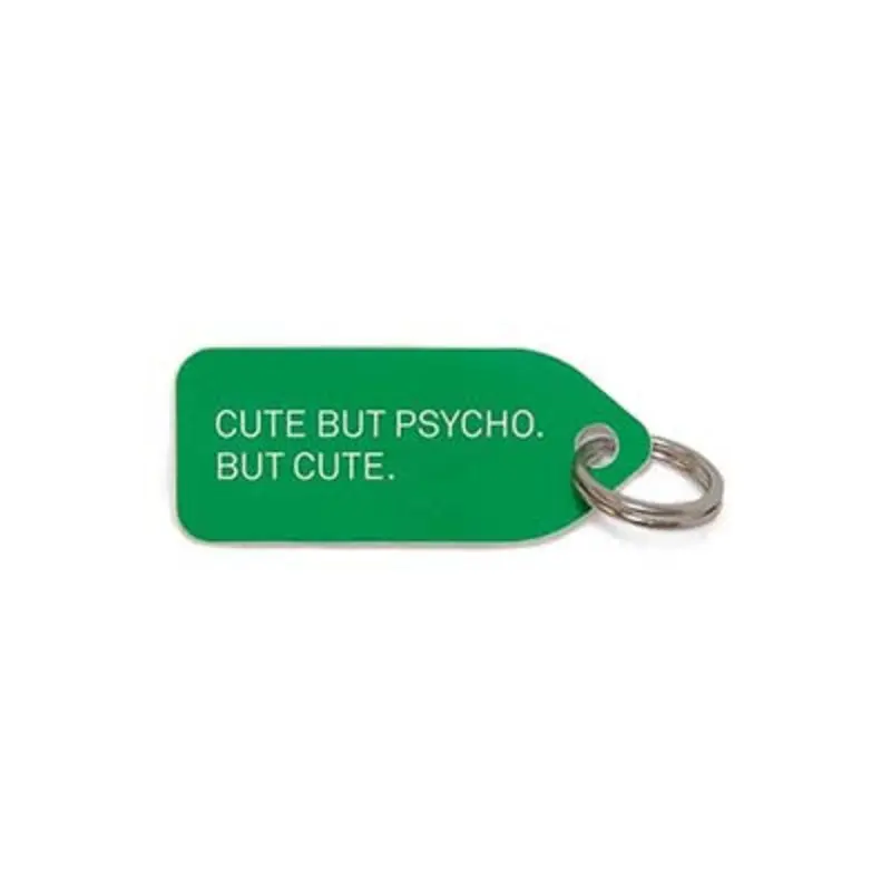 'Cute But Psycho. But Cute.' Collar Charm