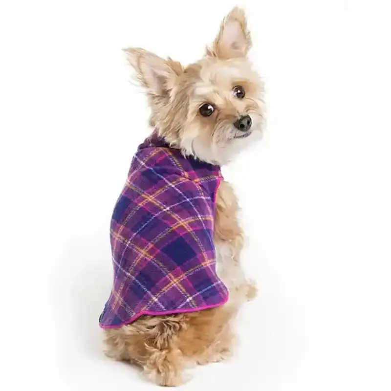 Stretch Fleece Dog Shirt for Small Dogs (~6-15lbs)