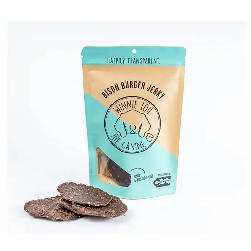 Bison Burger Jerky Dog Treats