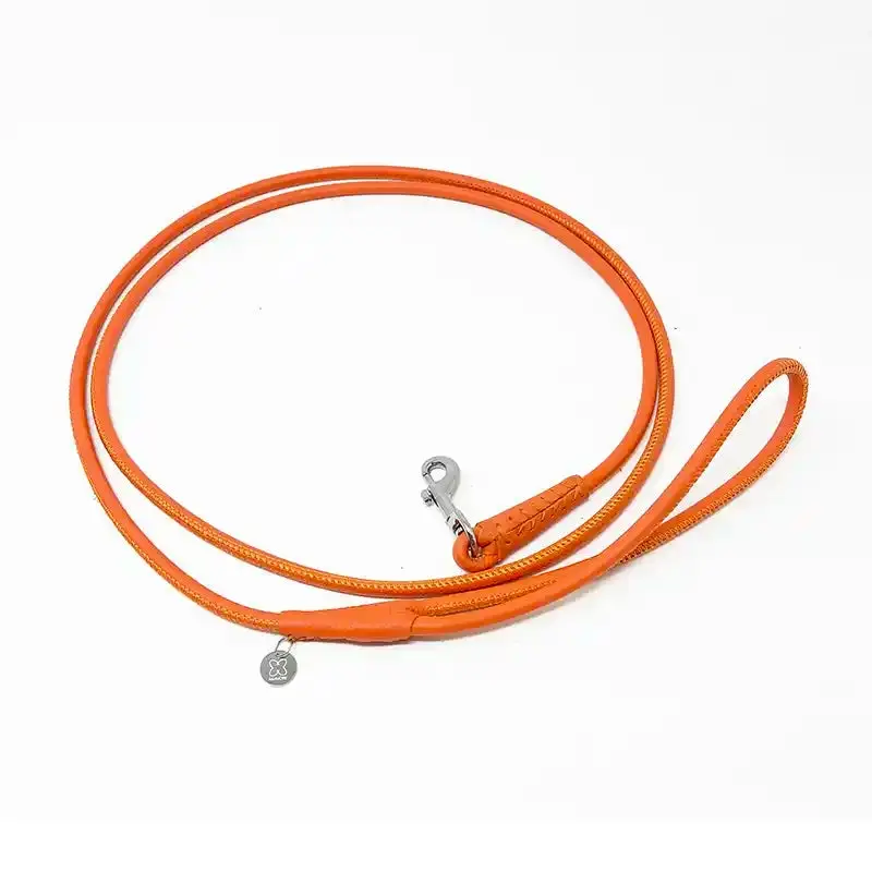 Super Slim 6'L Leather Dog Leash