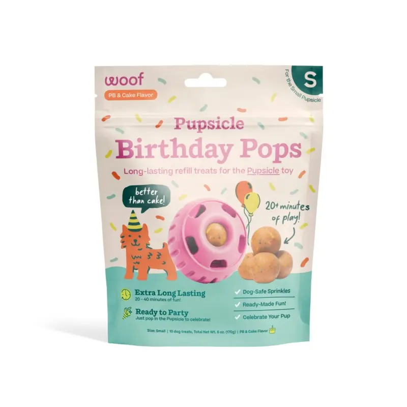 Birthday Pops for the Pupsicle Dog Toy