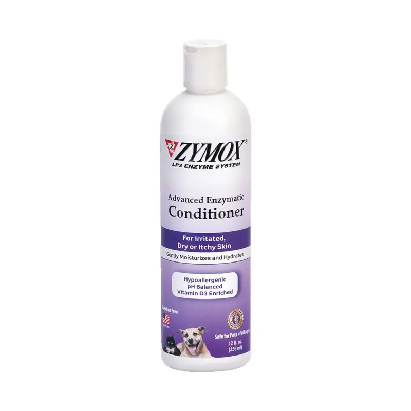 Zymox Advanced Enzymatic Conditioner for Dry or Itchy Skin 12-oz