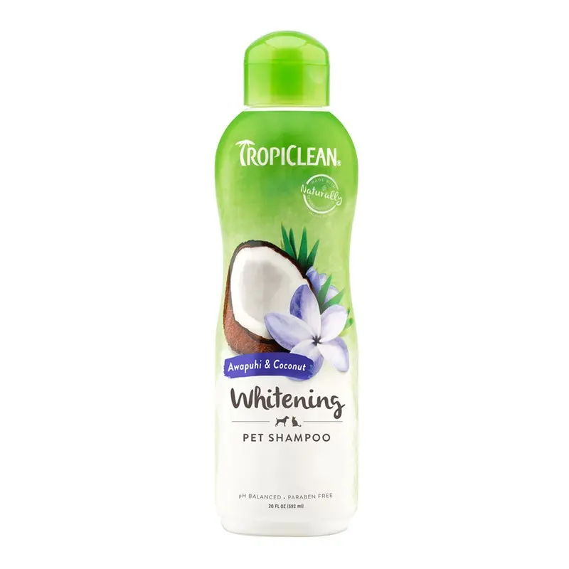 TropiClean Awaphui and Coconut Whitening Dog & Cat Shampoo 20-oz