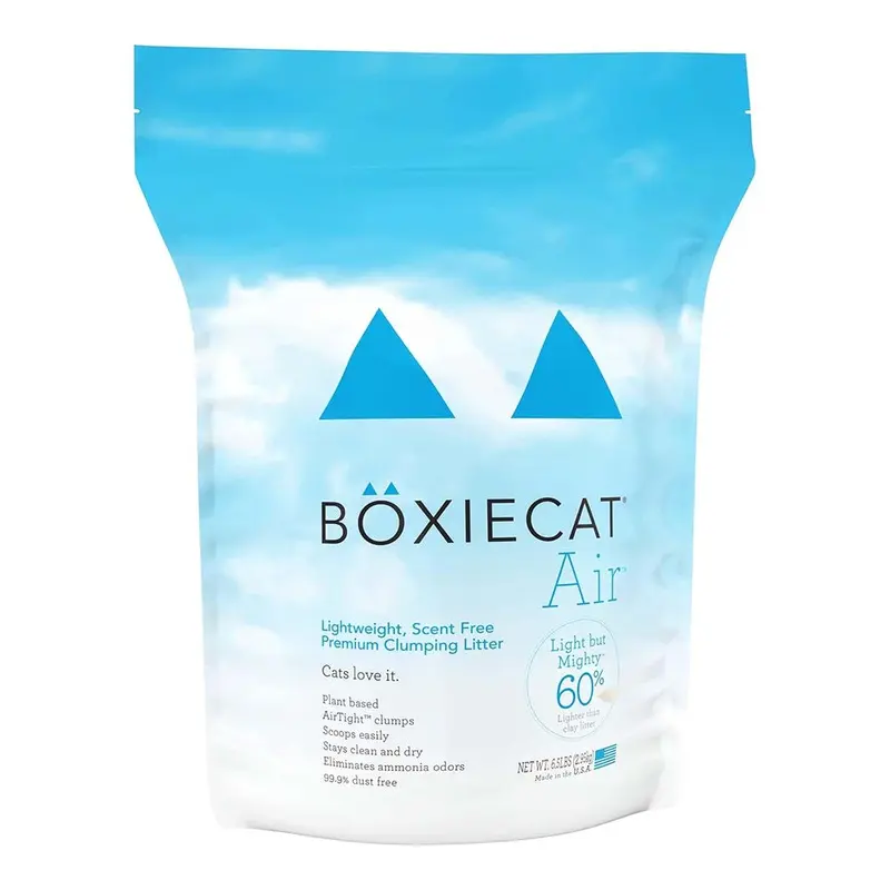 Boxiecat Air Lightweight Scent Free Premium Clumping Cat Litter 6.5-lb